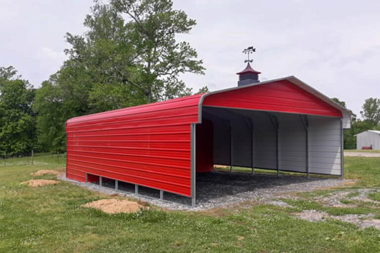 3 side enclosed carports for sale in sc 119
