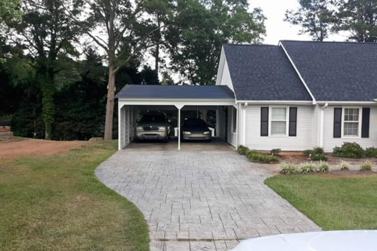 3 side enclosed carports for sale in sc 130